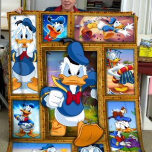 Donald Duck Funny Quilt  Quilt